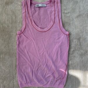 Zara Light Pink Tank Top